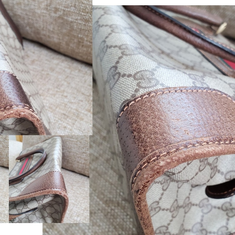 Vintage Gucci Boston Handbag Purse Authentic - Picture 7 of 8